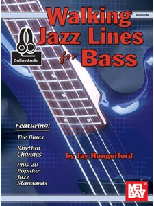 Walking Jazz Lines for Bass (book/CD)