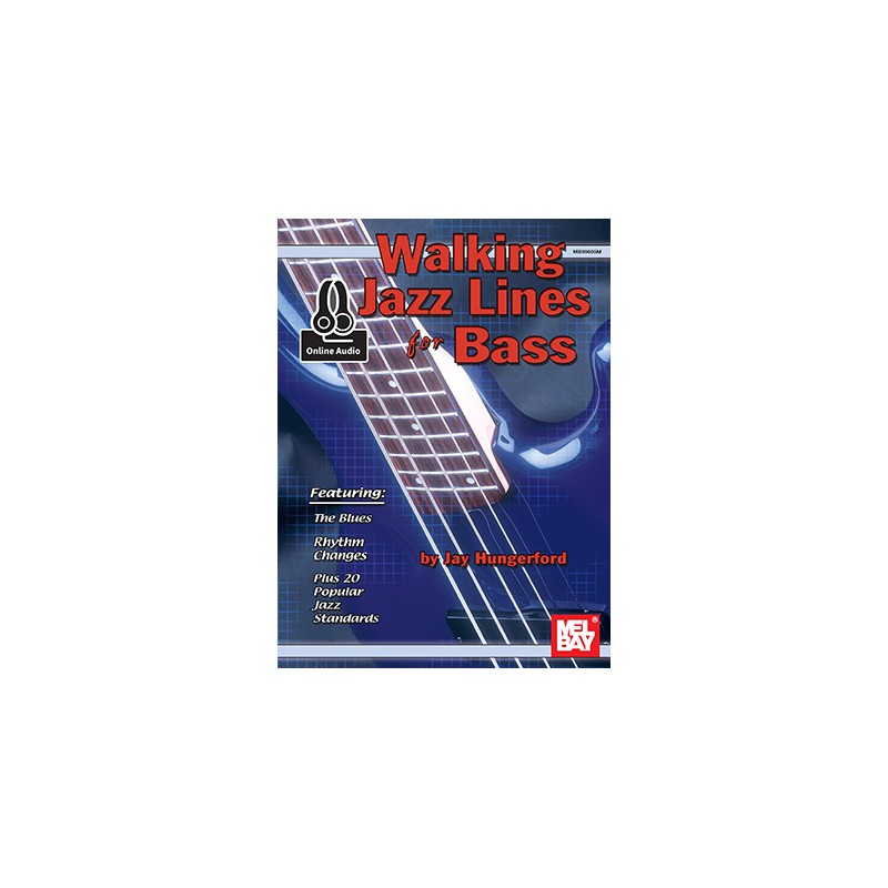 Walking Jazz Lines for Bass (book/CD)