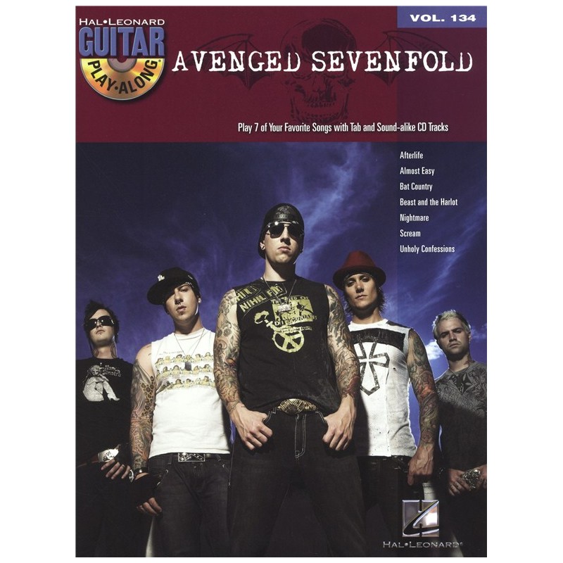 Avenged Sevenfold: Guitar Play-Along Volume 134 (bbok/CD)