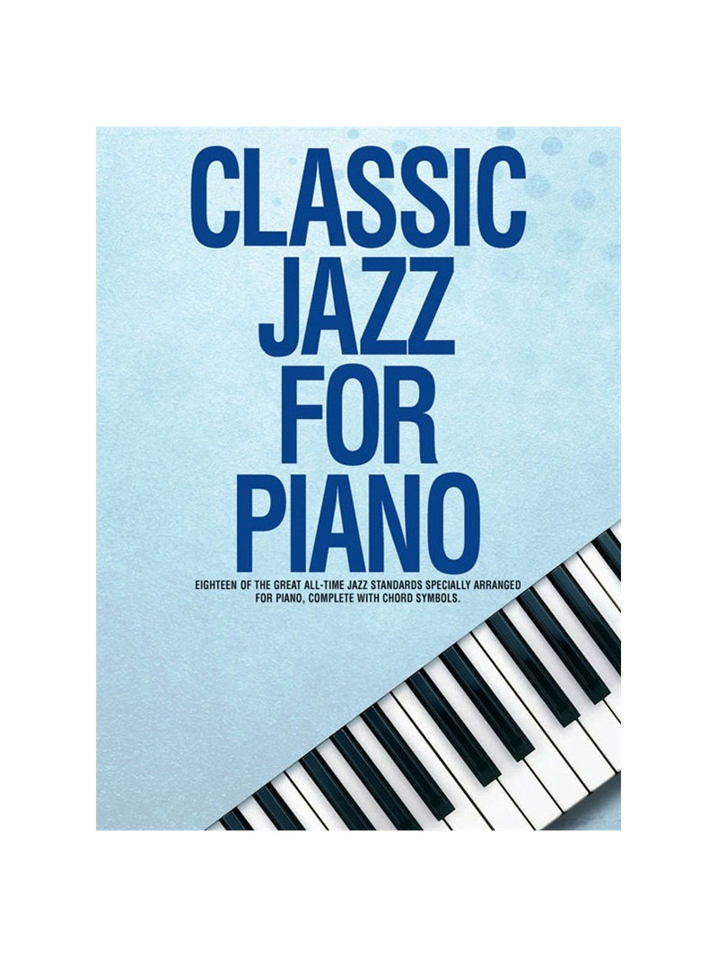 Classic Jazz For Piano