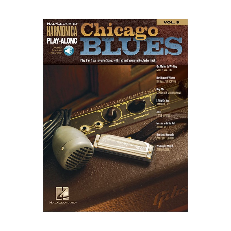 Chicago Blues: Harmonica Play-Along Volume 9 (book/CD)