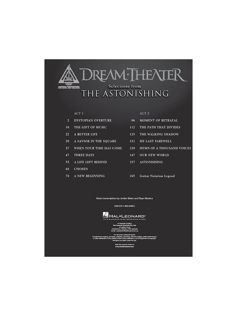 Dream Theater – Selections from The Astonishing