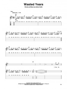 Iron Maiden: Guitar Play-along Volume 130  (book/Audio Online)