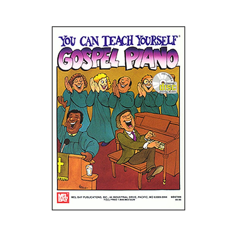 You Can Teach Yourself Gospel Piano (book/CD)