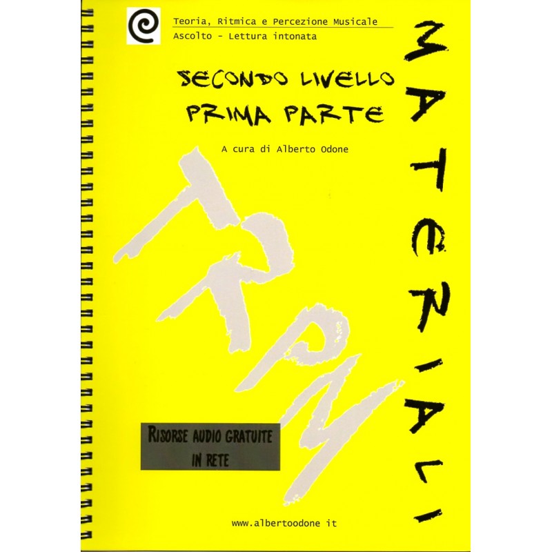Teoria, ritmica e Percezione Musicale - 2° livello, 1a parte