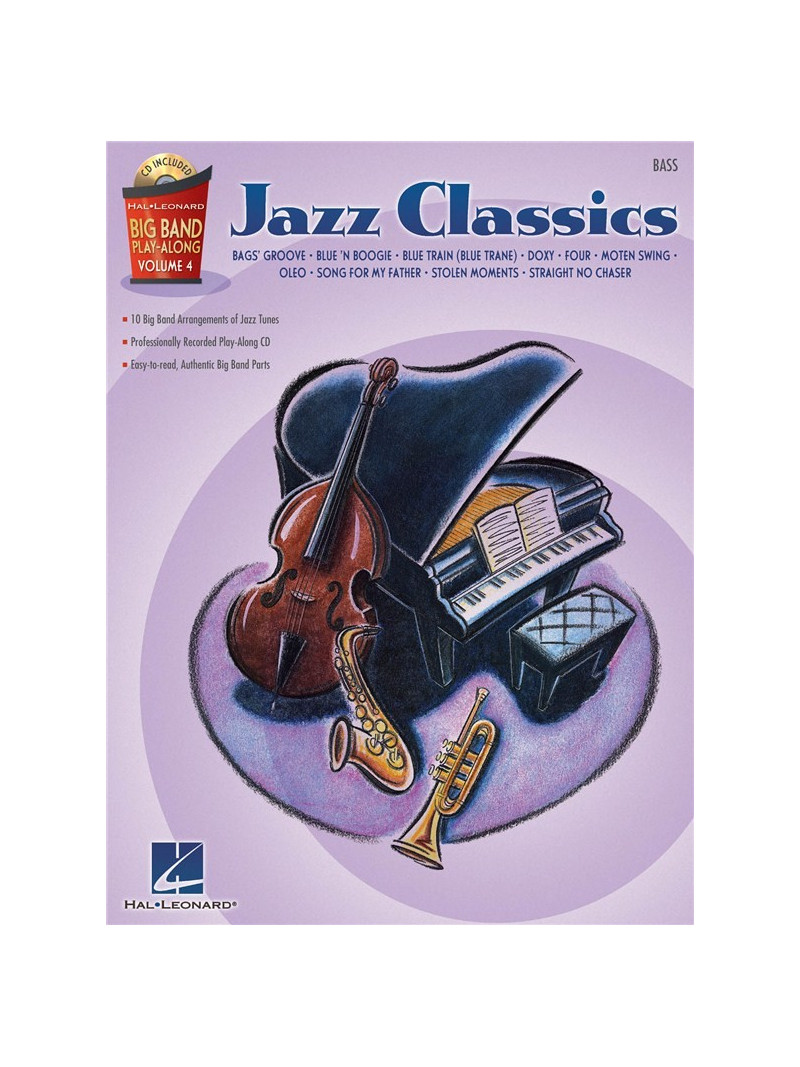 Big Band Play-Along: Jazz Classics - Bass (book/CD)