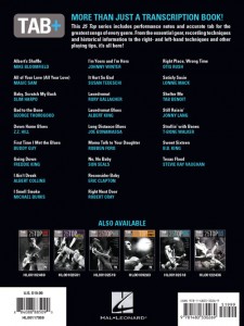 25 Top Blues Songs – Tab. Tone. Technique