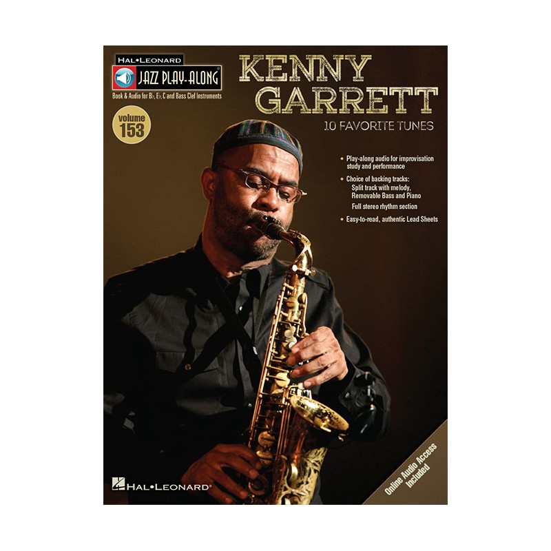 Jazz Play-Along Volume 153: Kenny Garrett (book/Audio Online
