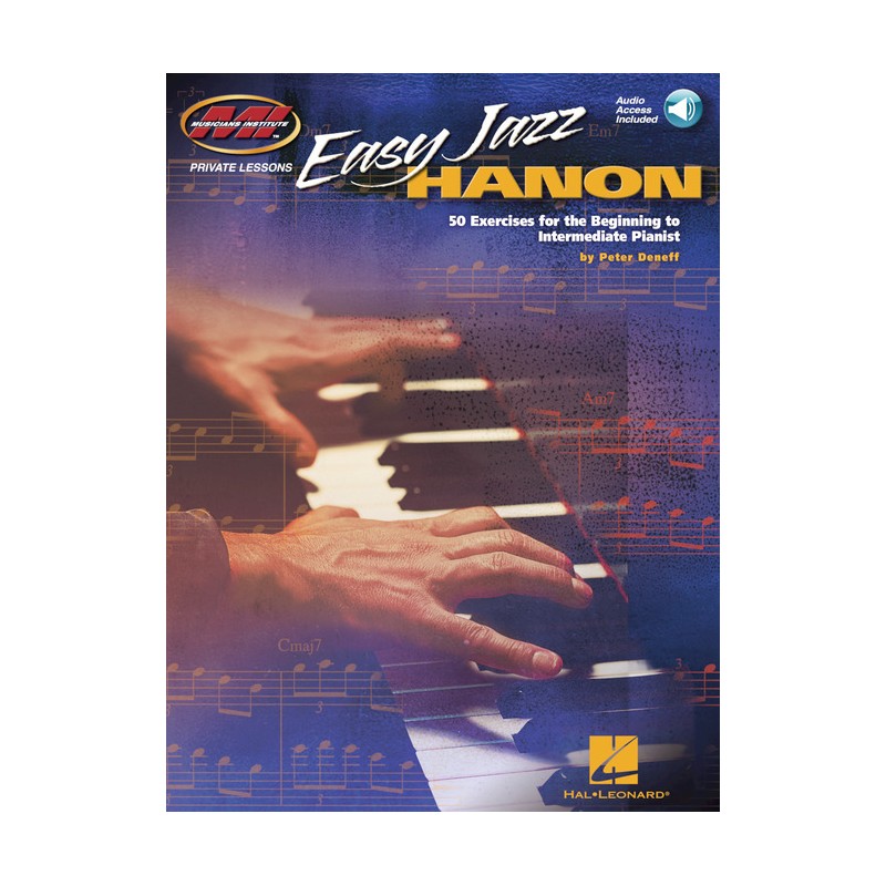 Easy Jazz Hanon (book/Audio Online)