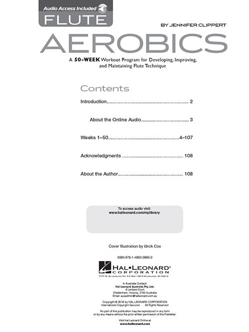 Flute Aerobics (book/Audio Online)