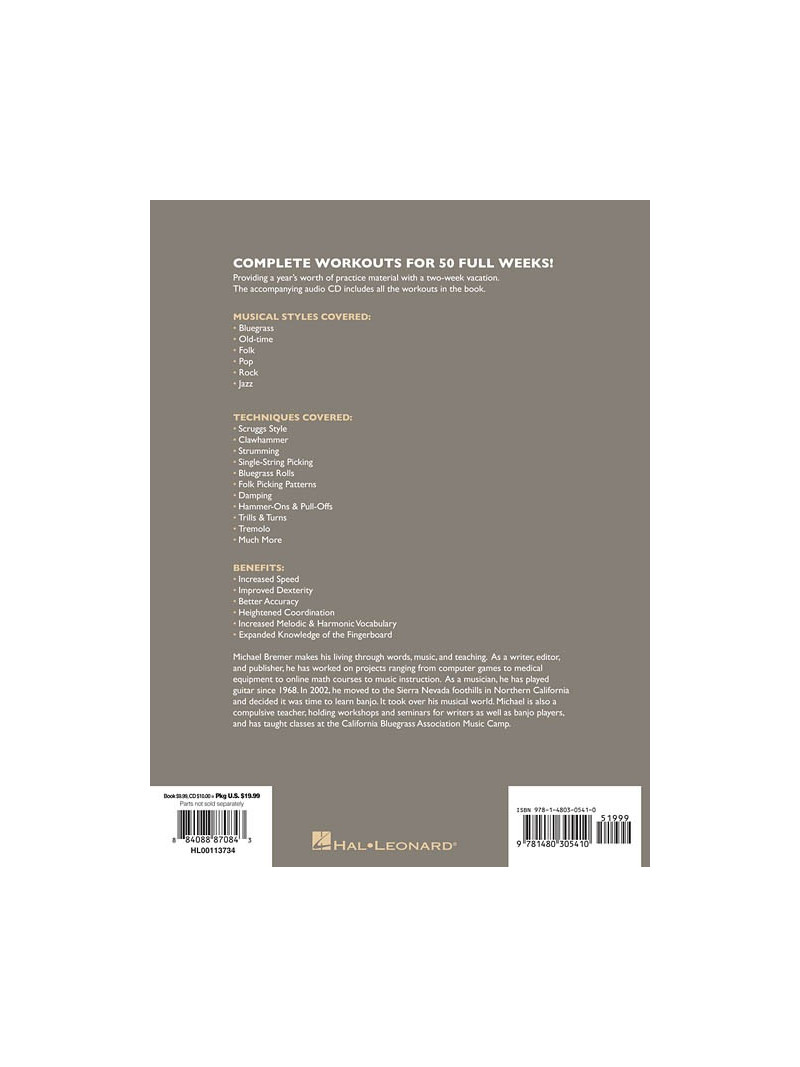 Banjo Aerobics (book/CD)