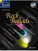 Rock Ballads 1 - Piano (book/CD)