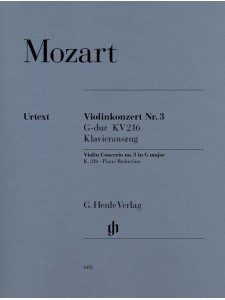 Mozart - Violin Concerto Nr. 3 in G major KV216 (Piano Reduction)