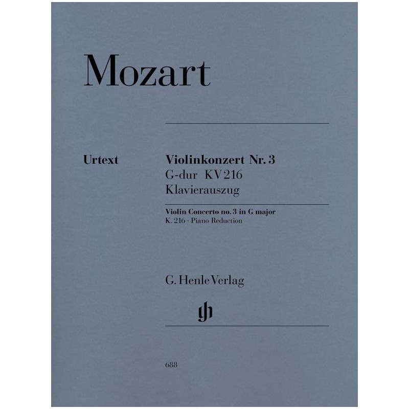 Mozart - Violin Concert Nr. 3 in G major KV216 