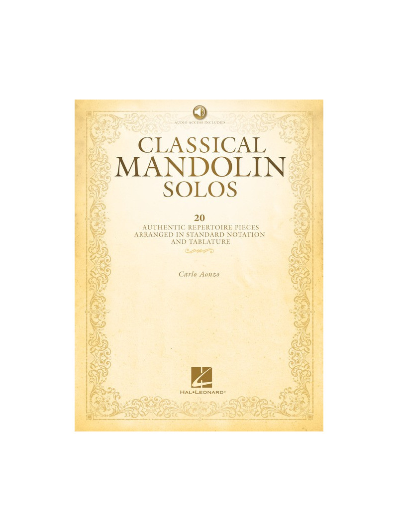 Classical Mandolin Solos (book/Audio Online)