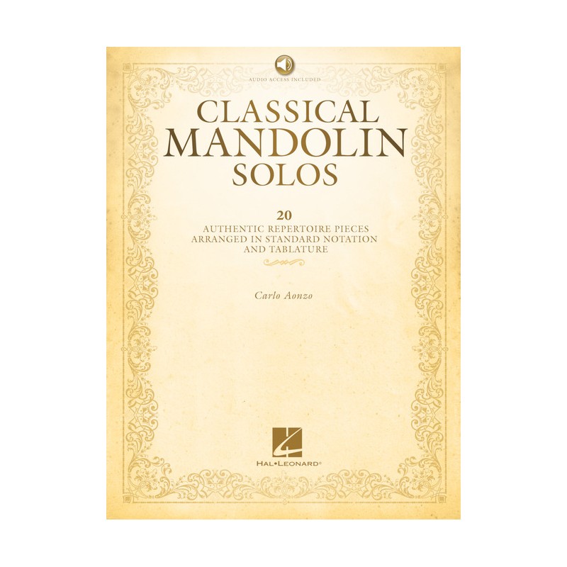Classical Mandolin Solos (book/Audio Online)