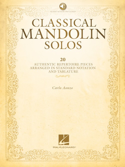 Classical Mandolin Solos (book/Audio Online)