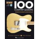 Goldmine : 100 Country Lessons - Guitar (book/2 CD)