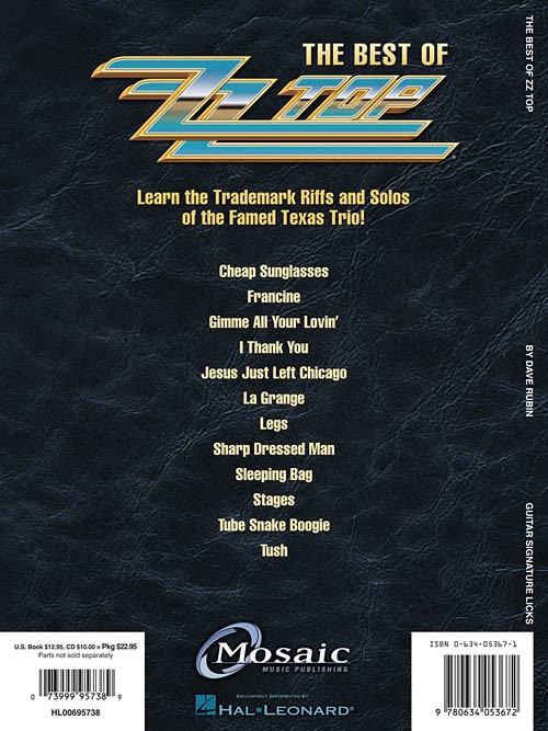 The Best of - Signature Licks (book/CD)