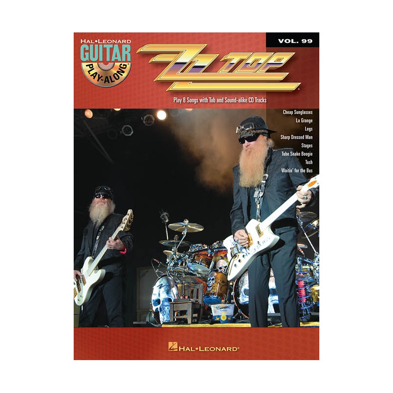 ZZ Top: Guitar Play-Along Volume 99 (book/CD)