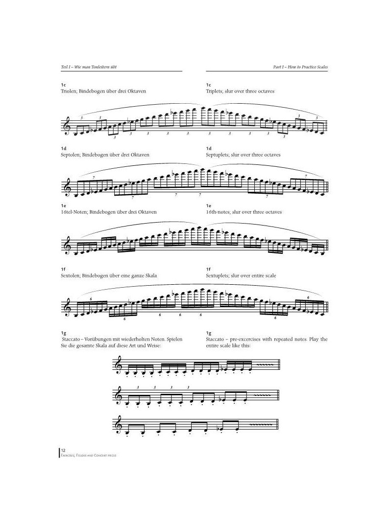 Exercises, Etudes And Concert Pieces (book/CD)