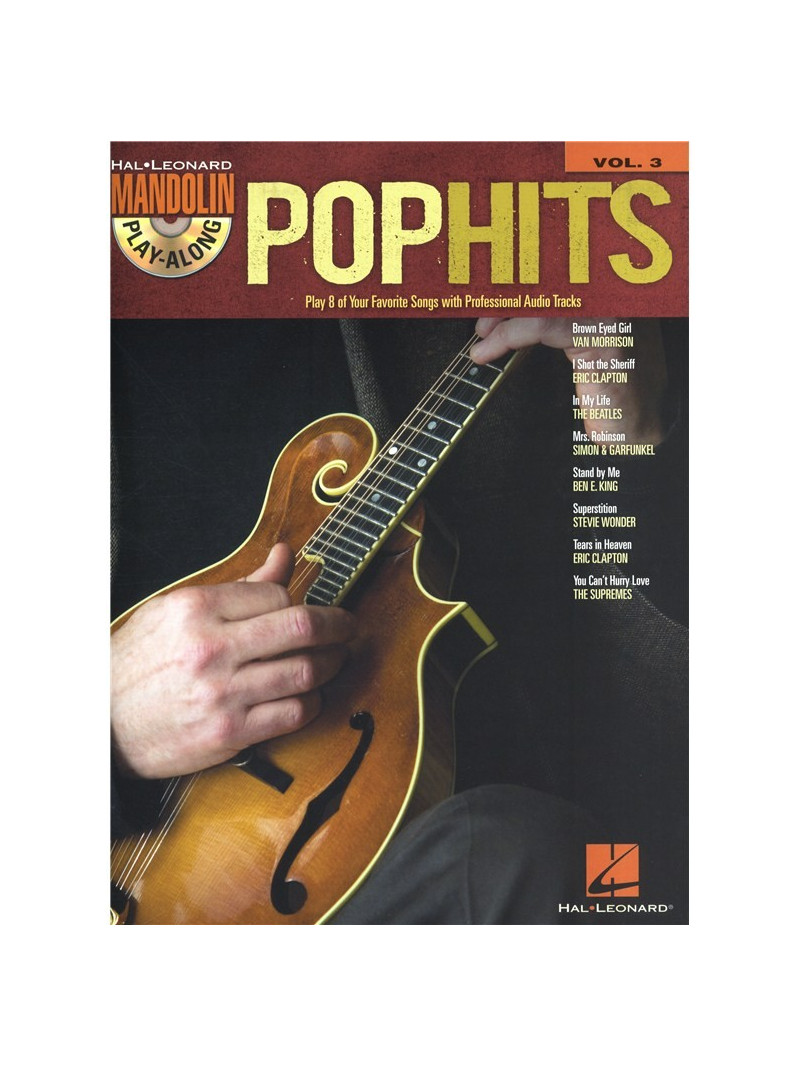 Pop Hits : Mandolin Play-Along Volume 3 (book/CD)