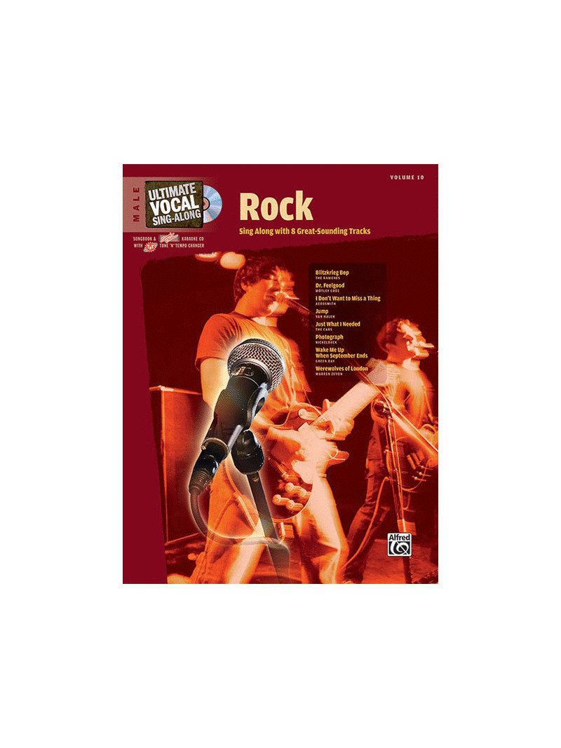 Rock: Ultimate Vocal Sing-Along (book/CD)
