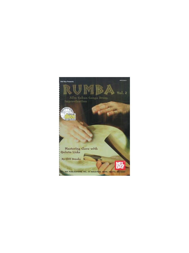 Rumba 2: Afro Cuban Conga Drum Improvisation  (book/2 CD)