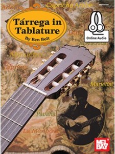 Tarrega in Tablature (book/CD)