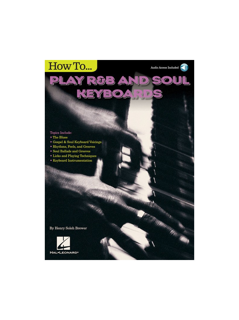 How to Play R&B Soul Keyboards (book/Audio Online)