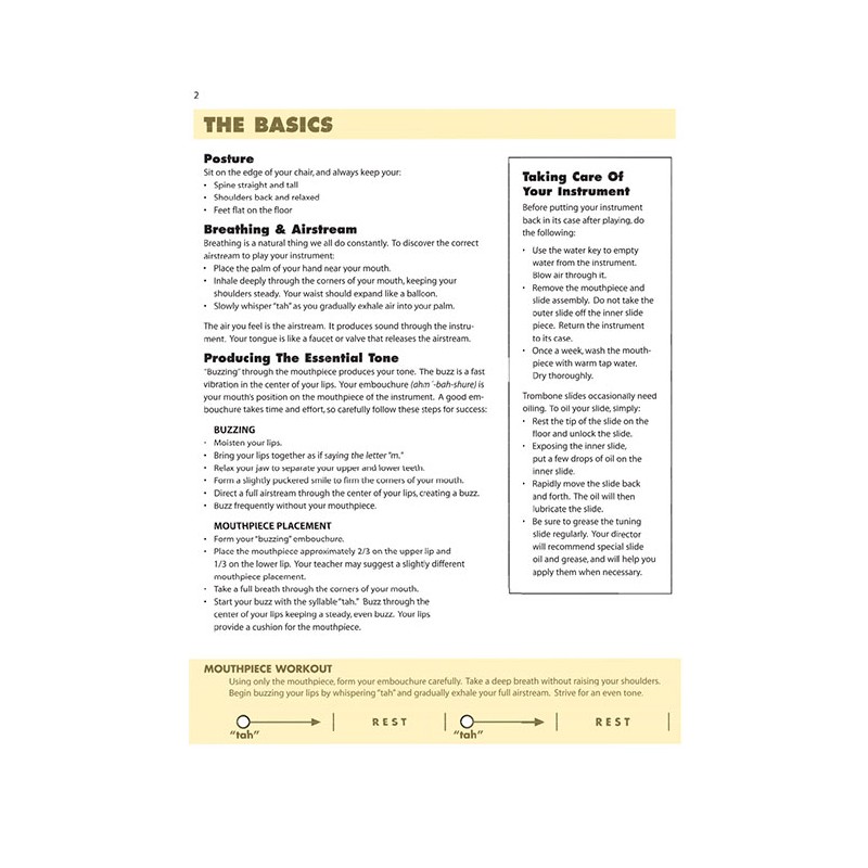 Essential Elements for Band Trombone www.birdlandjazz.it