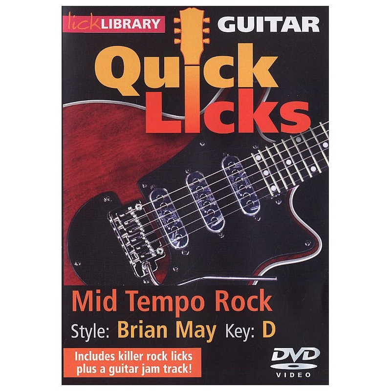 brian may rock dvd lick library www.birdlandjazz.it