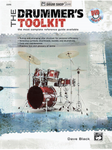 The Drummer's Toolkit (book/DVD)