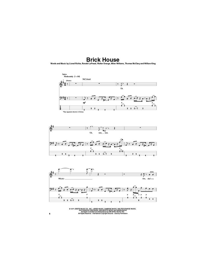 Funk: Bass Play-Along Volume 5 (book/CD)