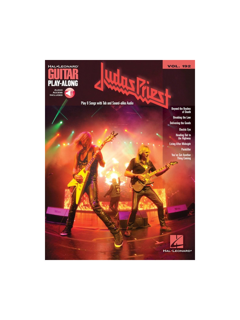 Judas Priest: Guitar Play-Along Volume 192 (book/Audio Online)