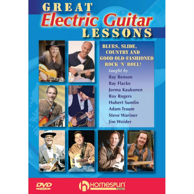 Great Electric Guitar Lessons (DVD)
