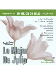 Pocket Songs Karaoke - Lo Mejor De Julio (CD sing-along)