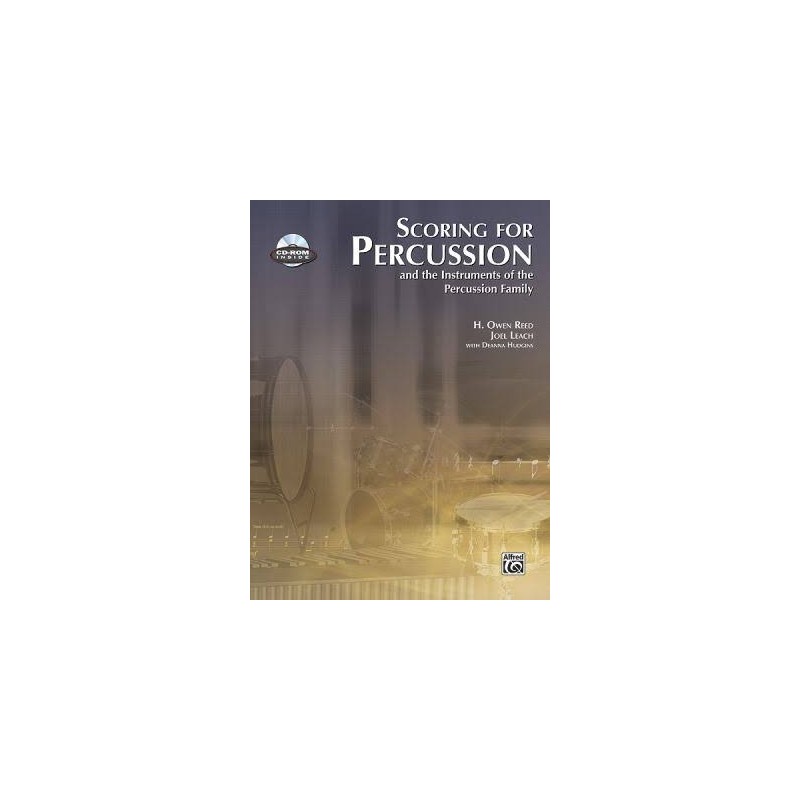 Scoring For Percussion (book/CD-ROM)