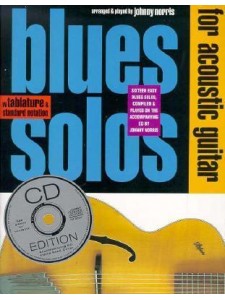 Blues Solos For Acoustic Guitar (book/CD)