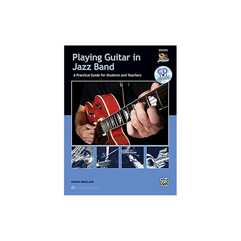 david sinclair Playing Guitar in Jazz Band www.birdlandjazz.it