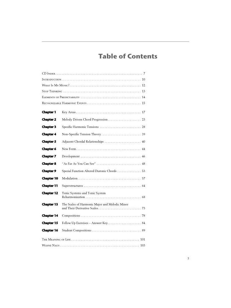 Advanced Harmonic Concepts (book/CD)