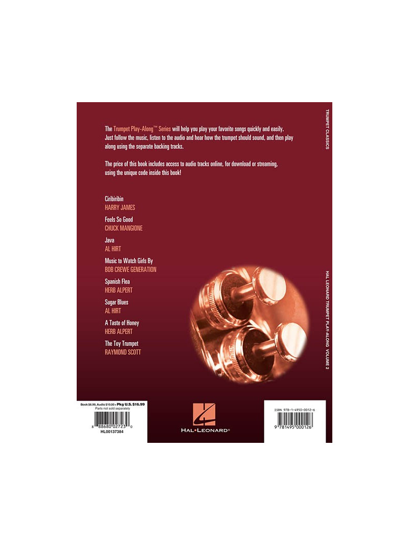 Trumpet Classics: Play-Along Volume 2 (book/Audio Access)