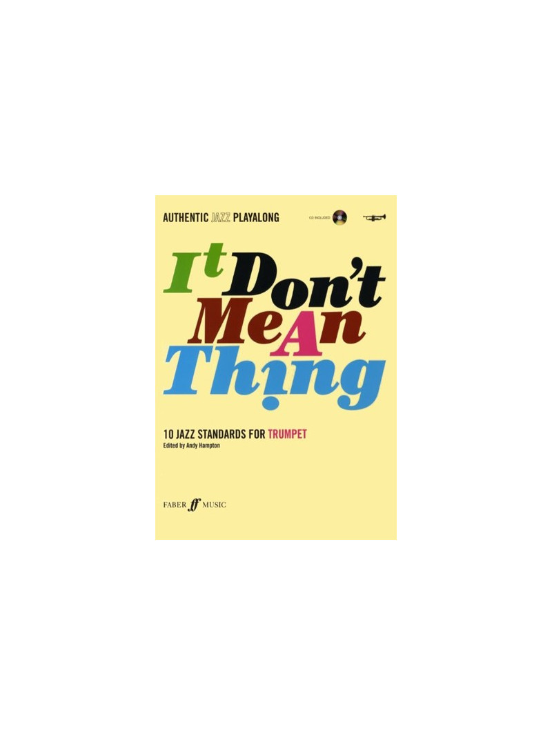 It Don't Mean A Thing for Trumpet (book/CD play-along)
