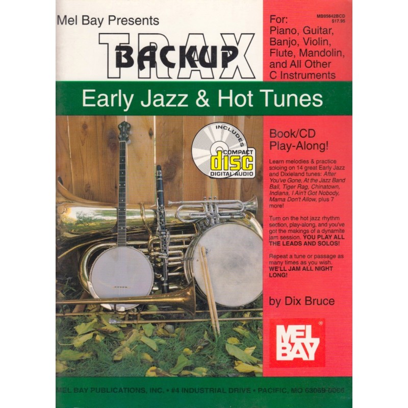 Early Jazz & Hot Tunes C Instruments (book/CD play-along) 