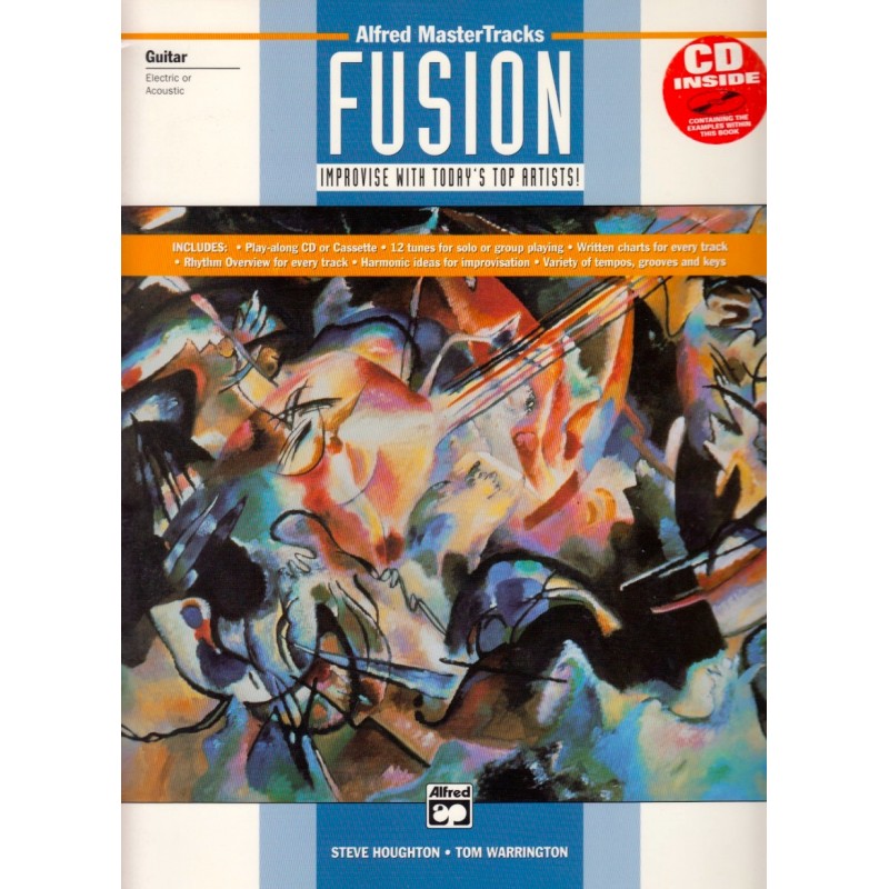 Fusion Trax - Improvise With Today Artists For Guitar (book/CD play along)