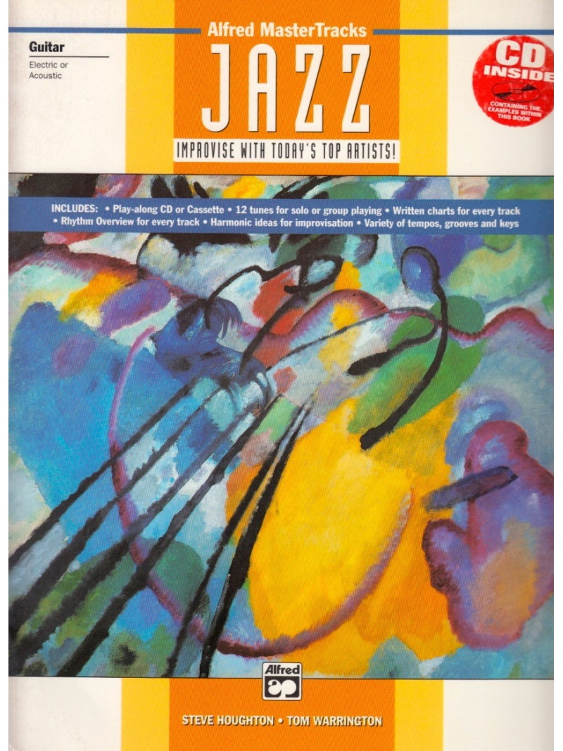 Jazz trax improvise + CD play along for electronic keyboard or acoustic piano