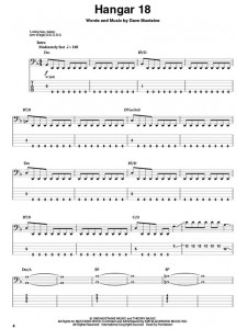 Megadeth: Bass Play-Along Volume 44 (book/CD)