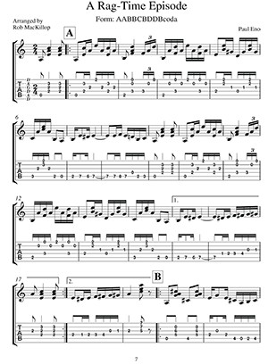 DADGAD Ragtime and Early Jazz (Book/Online Audio)