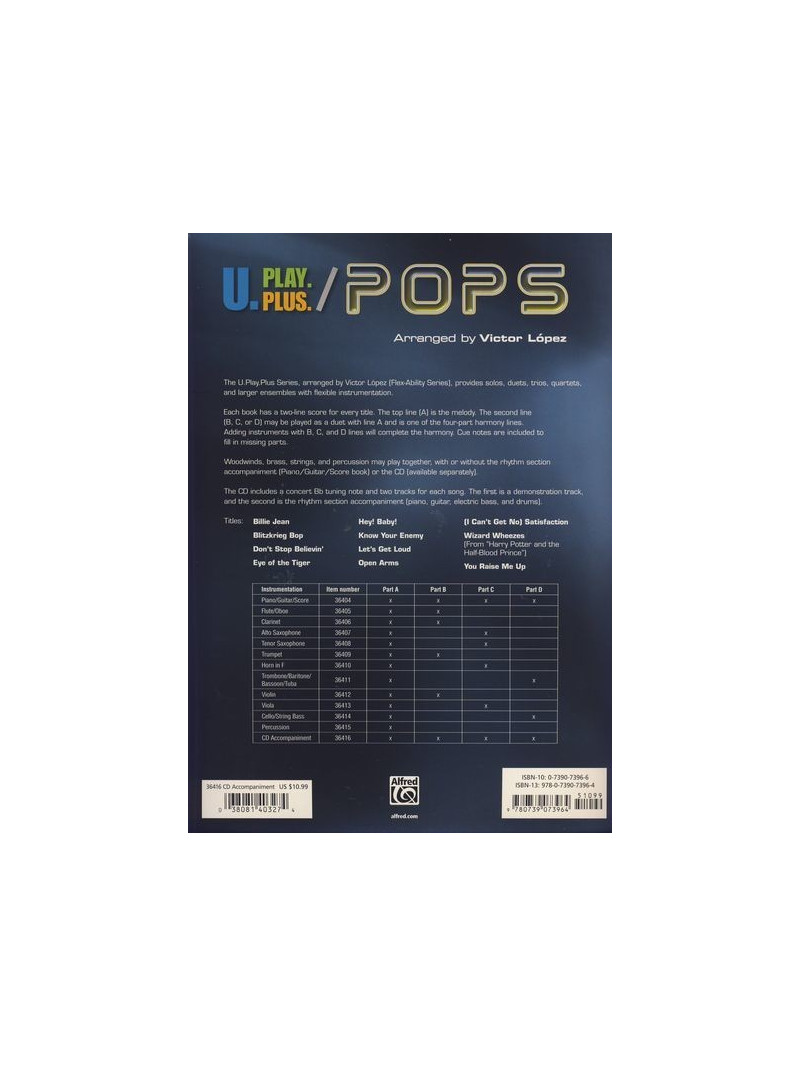 U.Play.Plus: Pops (score/CD)