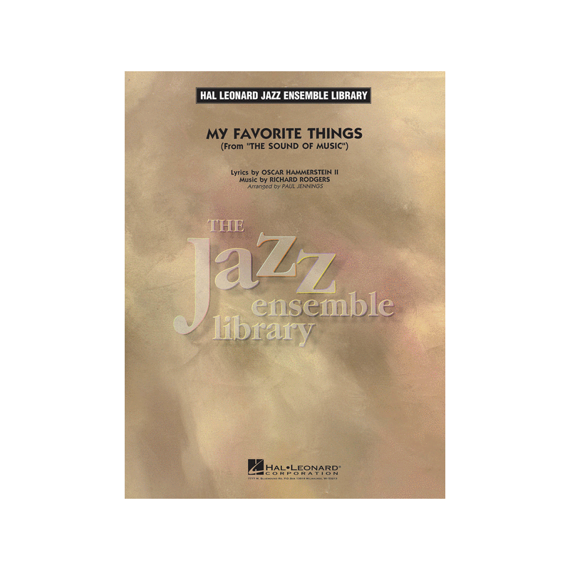 My Favorite Things big band, jazz ensemble big band